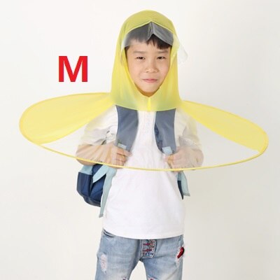 Capa de Chuva infantil Pato Amarelo Bonito Capa de Chuva Capa À Prova D' Água Para As Crianças Guarda-chuva Menina Menino Criança capa de Chuva Poncho Manto: M3