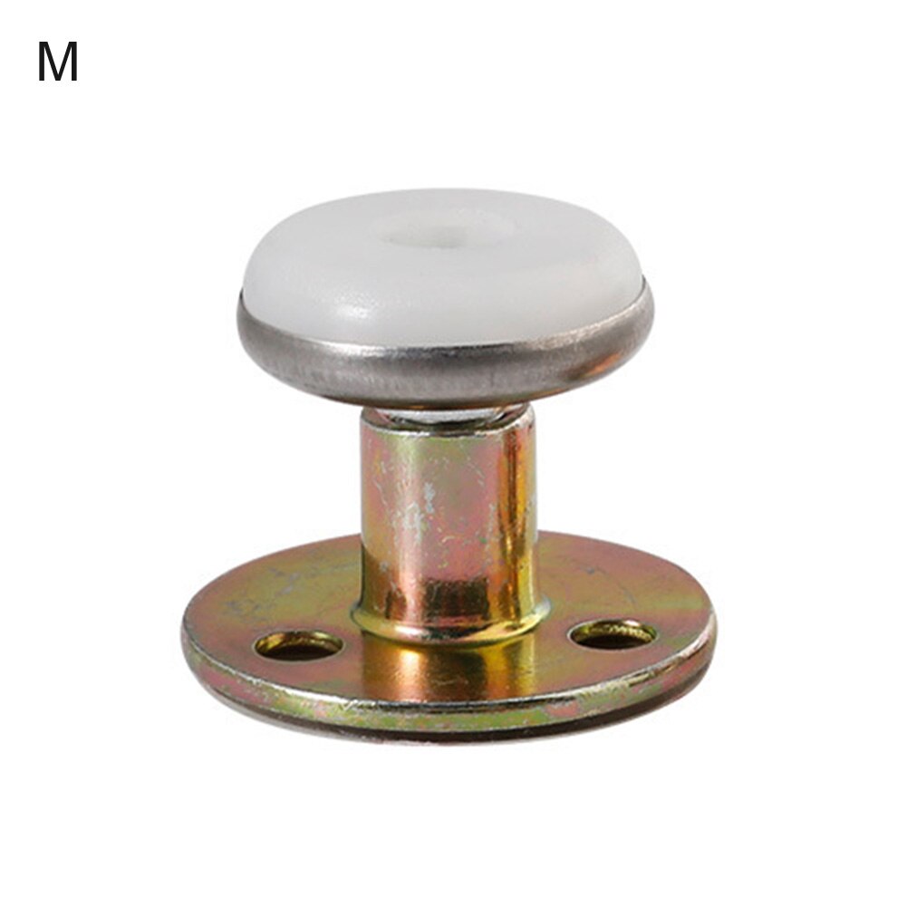 Bed Stabilizer Adjustable Furniture Fixed bracket wall Bed stabilizer Self-adhesive Door Stopper anti-shake Hardware: Antique Brass M