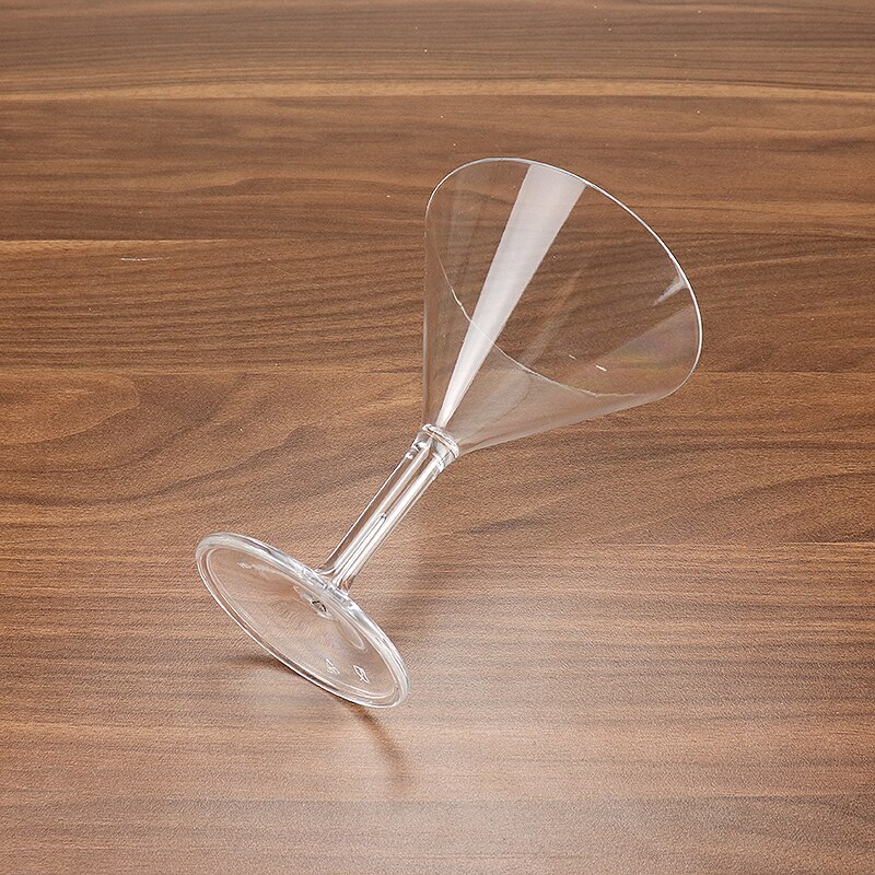 Acryl Kegel-Geformte Wein Glas kunststoff transparent cocktail glas -proof wein glas set PC kunststoff wein glas
