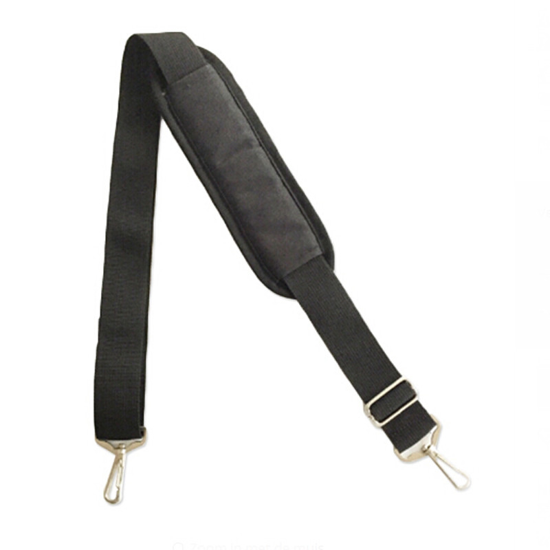 145cm Länge Tasche Strap Männer Aktentasche Laptop Tasche Gürtel Starke Schulter Strap Bag Zubehör Schwarz Nylon Tasche strap