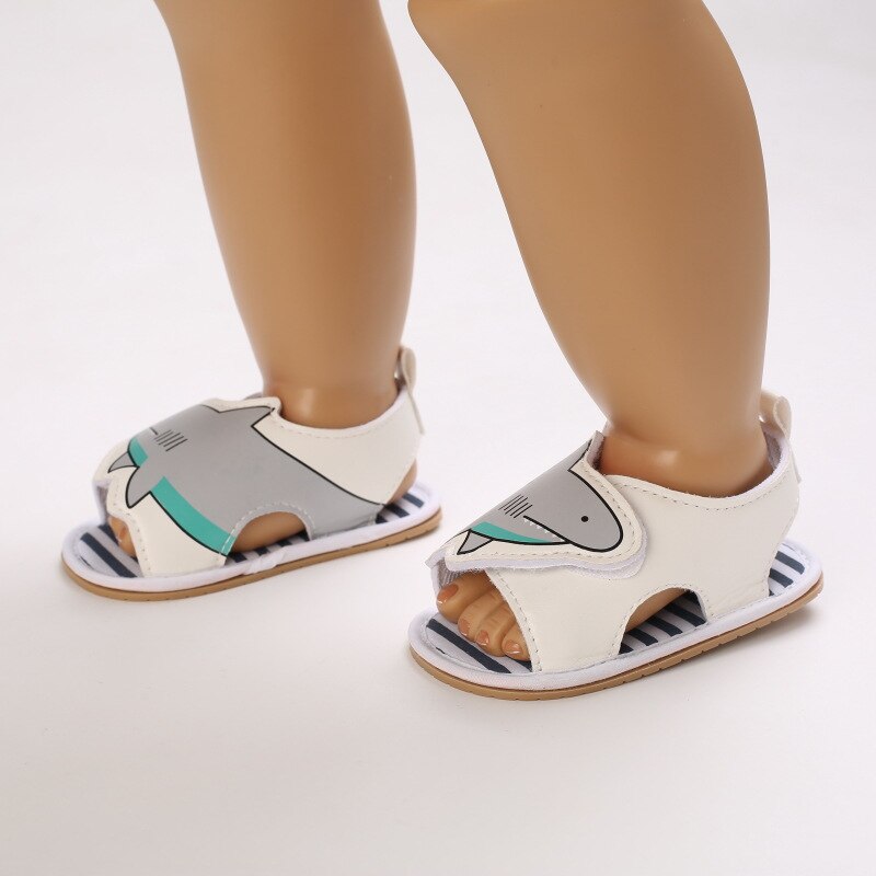 2021 nuovi sandali antiscivolo per bambini in PU estate bambino bambini ragazzi sandali da cartone animato Sneakers scarpe da bambino Prewalker per bambini