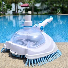Swimming Pool Suction Vacuum Head Brush Cleaner Pool Flexible Manual Cleaner Pool Vacuum Head Cleaning Brush Pool Cleaning