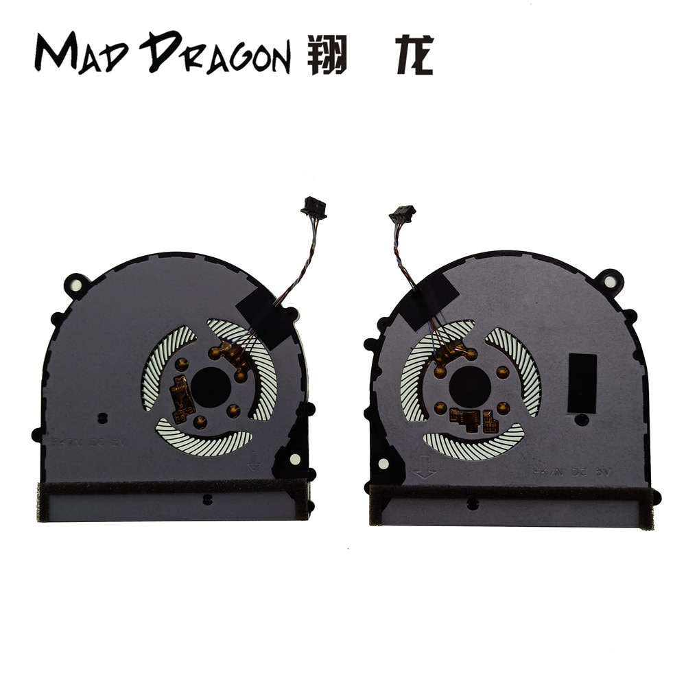 original CPU Cooling fan VIDEO GPU Cooling Fan left right Fan For Xiaomi NoteBook PRO 15.6 mi air Pro 15.6" CPU Fan GPU Fan