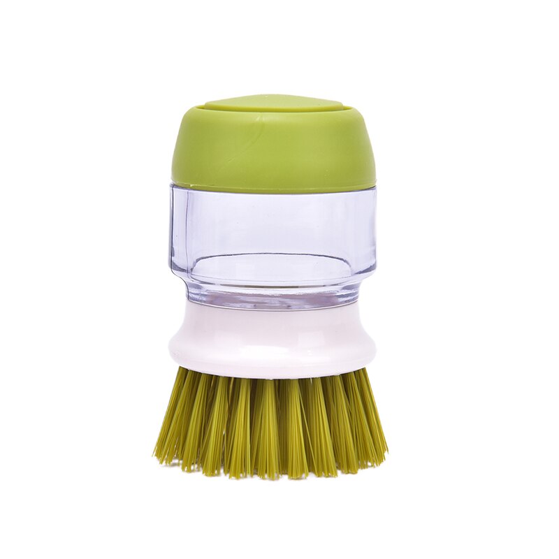 1 Limpieza de PC cepillos plato lavado herramienta dispensador de jabón recargable sartenes tazas cuenco para el pan depurador utensilios de cocina Accesorios
