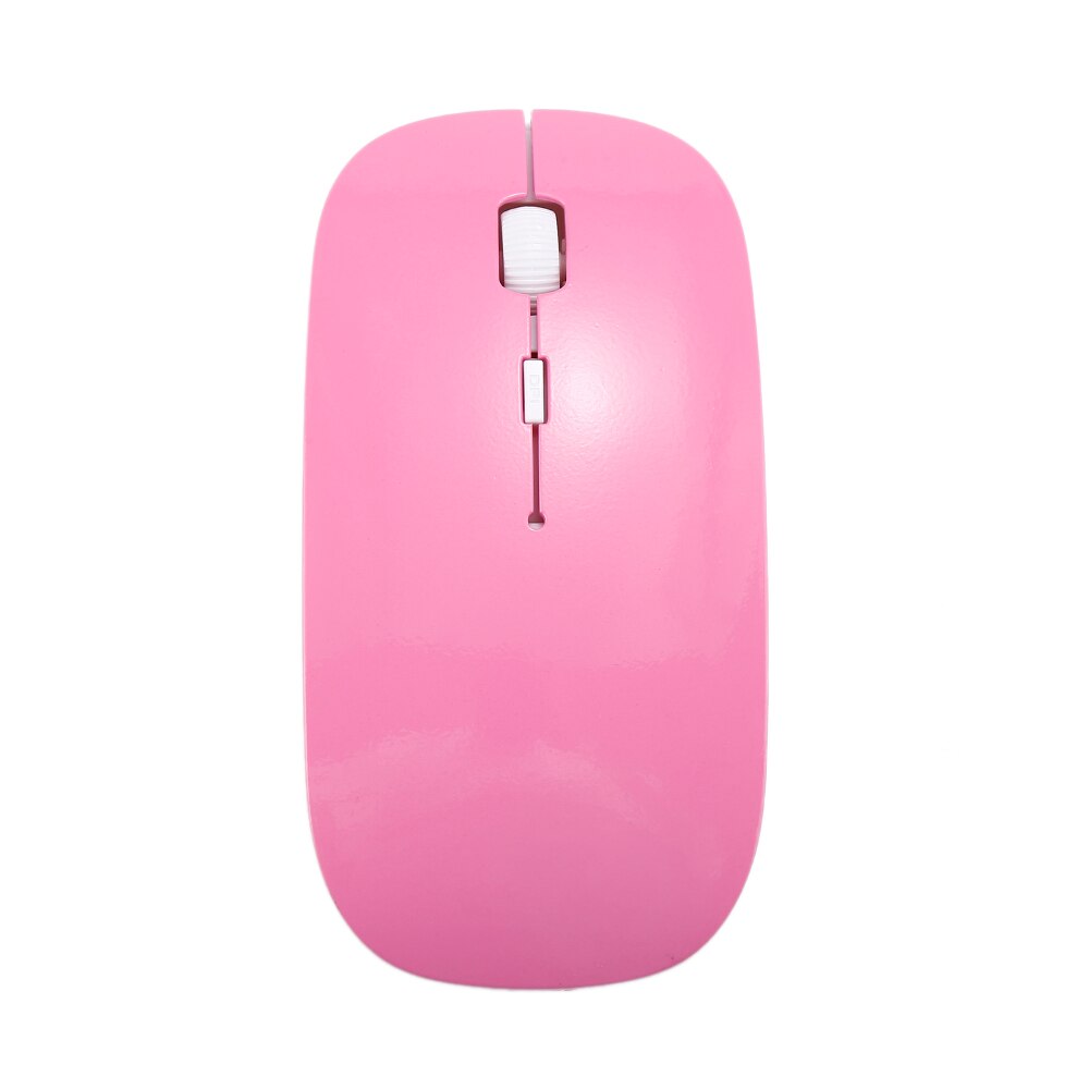 Ultra Dunne Draadloze Muis 2.4G Optische muizen sem fio USB Ontvanger Super Slanke Muis Draadloze Computer PC Laptop 6 kleur XNC