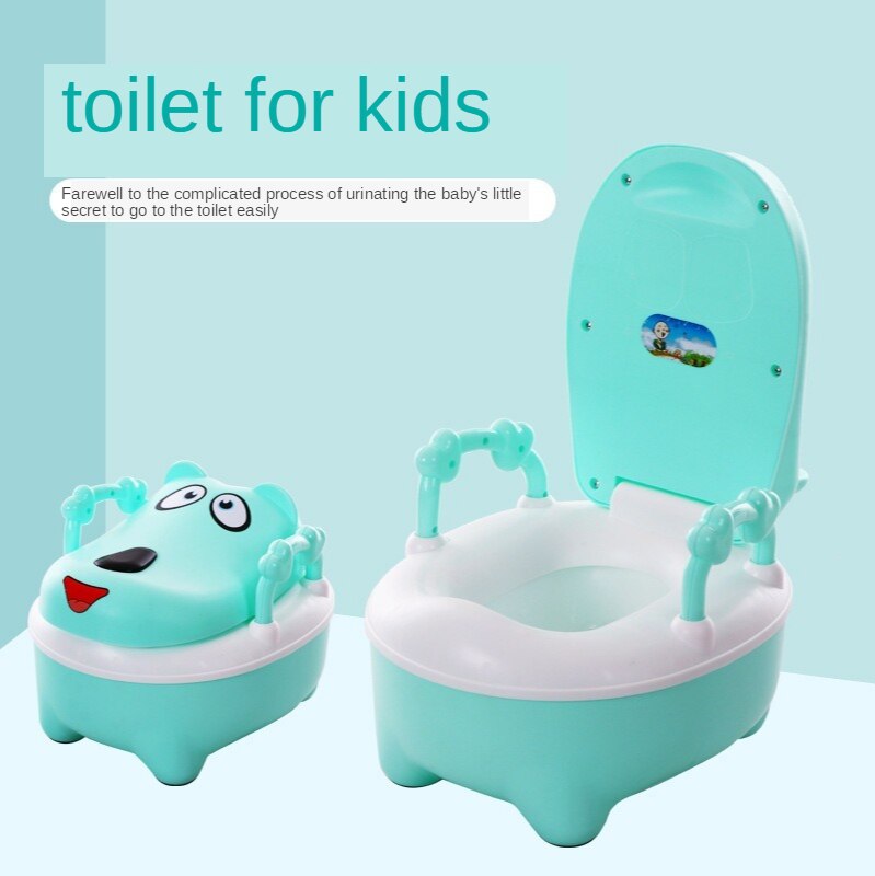 Kinderen Wc Baby Mannen En Vrouwen Baby Wc Potje Lade Wc Draagbare Potje Baby Potje Wc Kid Potty Stoel: Green