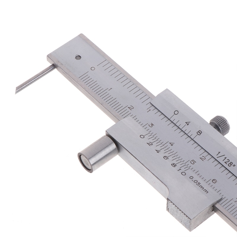 Stainless Steel Parallel Marking Gauge Vernier Caliper 200mm w/ Carbide Scriber