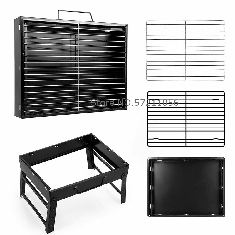 Cook'Ingarden Grillgitter Umhüllend - 34x28 Cm, Mit Soft-Touch-Griff - Für Gemüse & Fleisch