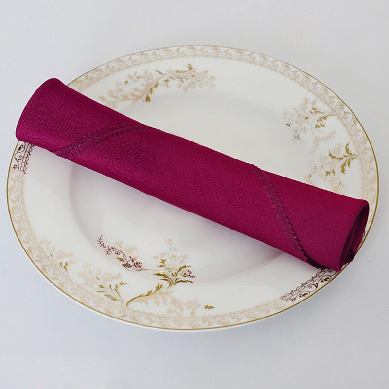 Servetten Banket Tafel Diner Doek Hotels Maaltijd Lade Doek Pocket Zakdoeken Voor Home Party Event Bruiloft Tafel Decoratie: 4