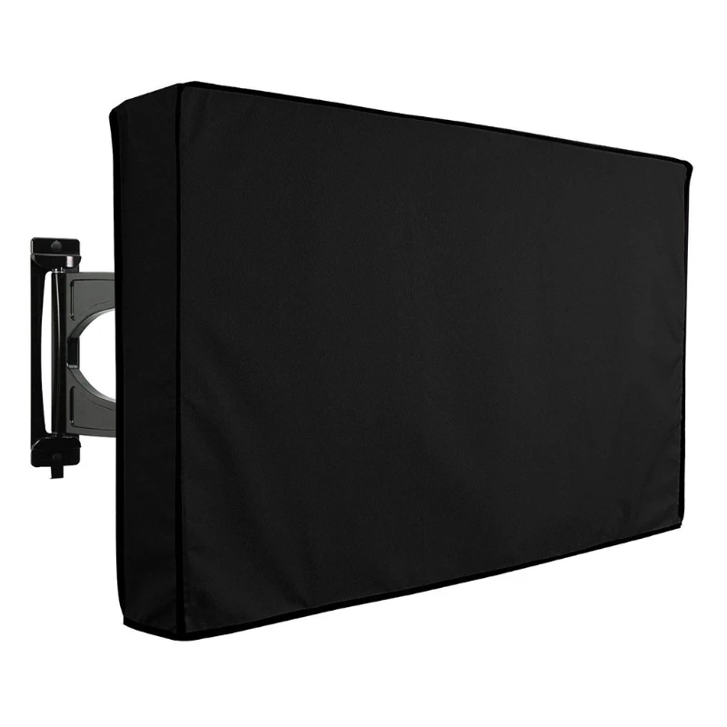 Grey Outdoor Tv Screen Cover Weerbestendig Universele Protector Stofdicht Waterdichte Case Voor 22 &#39;&#39;Tot 65&#39;&#39; Lcd Televisie Met