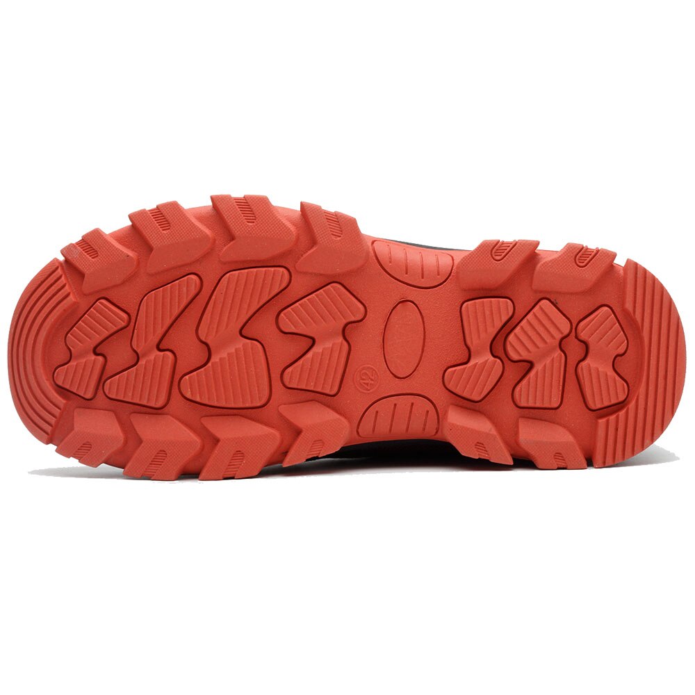 zapatos de seguridad irrompibles Unisex con puntera de acero botas de trabajo y seguridad suela media de acero zapatos de hombre suaves resistentes a impactos de talla grande 46