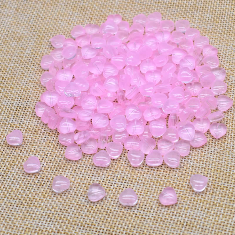 8mm 30/60 kristallen glazen kralen in de vorm van een hartje voor het maken van sieraden, doe-het-zelf kettingen, handgemaakte knutselwerkjes, tsjechische glazen losse tussenkralen: Groente / 2mm