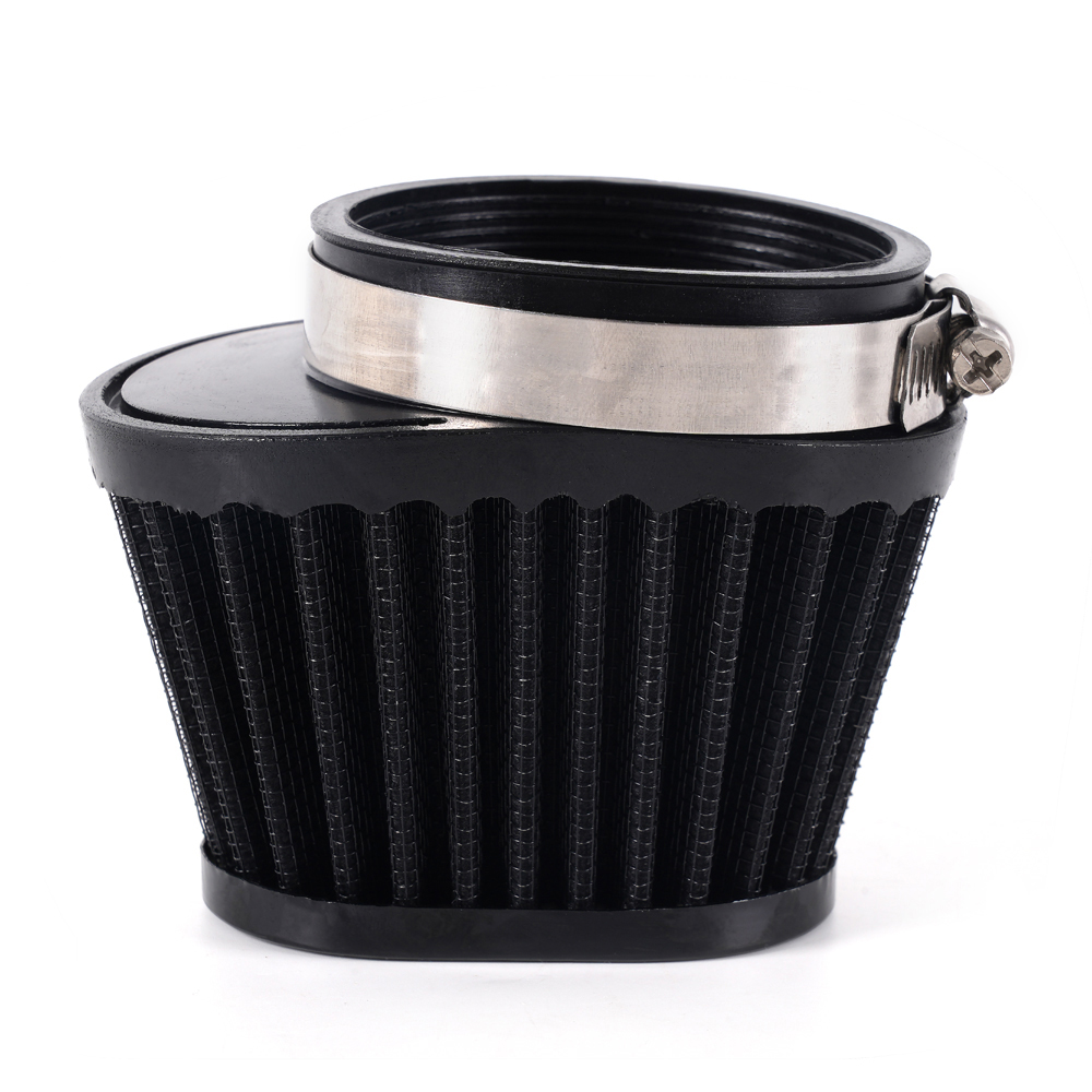 RASTP-Universal Air Filter 51mm/55mm/60mm Cleaner Oval Round Tapered Cone Clamp for Motorcycle Car Mini Bike RS-OFI100: Lavender