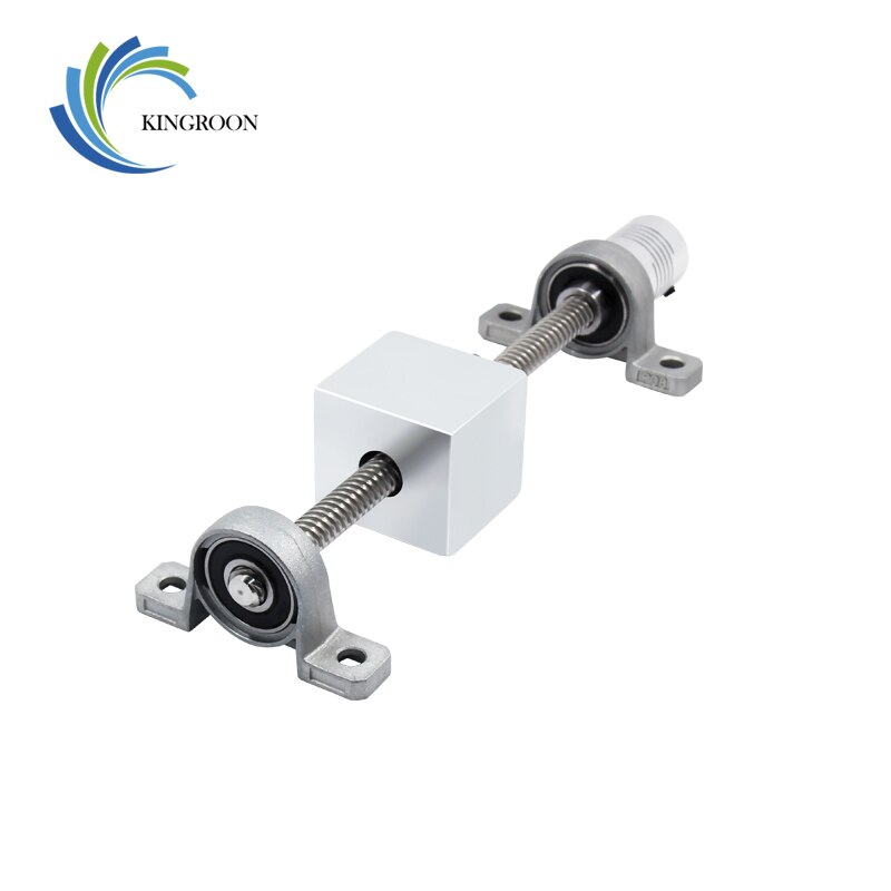 Vertical T8 Lead Screw Kit Lead 8mm KP08 Brackets+Flexible Coupling+T8 Nut Conversion Seat+T8 Copper Nut 3D Printer Parts