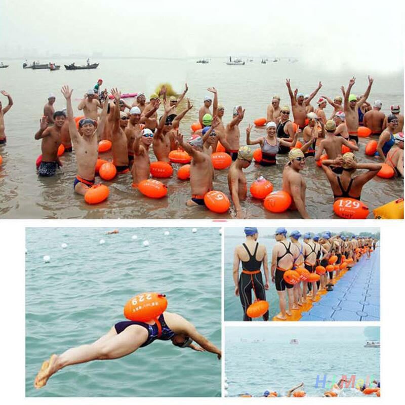 Inflatable ring Swimming Inflatable Lifebuoy Buoy Inflatable pool Flotation For Open Water swimming pool Life buoy