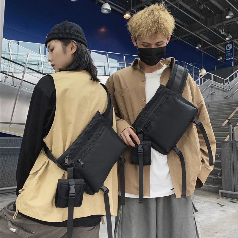 Crossbody tasker til kvinder nylon skoletaske til teenager vandtæt kvindelig messenger taske anti-tyveri skuldertaske