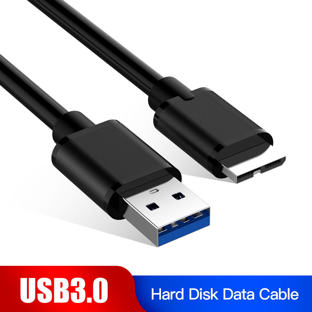 USB 3.0 Type A Micro B Kabel USB3.0 Harde Schijf Kabel Snel Opladen Data Cabo Voor Samsung S5 Note 3 externe Harde Schijf Disk HDD