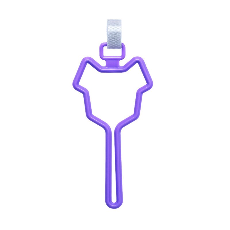 Cuerda de tracción para perros y mascotas, bolsa con gancho portátil, Clip manos libres, soporte para bolsas de caca de mascotas, suministros de herramientas de limpieza, 1 ud.: Purple