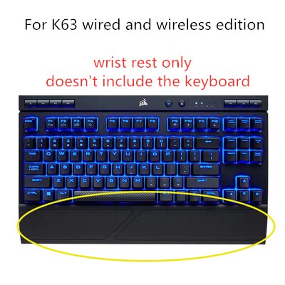 original keyboard wrist rest for Corsair K70 K95 RGB Platinum K63 K65 K68 STRAFE genuine hand rest accessory keycap: model 10