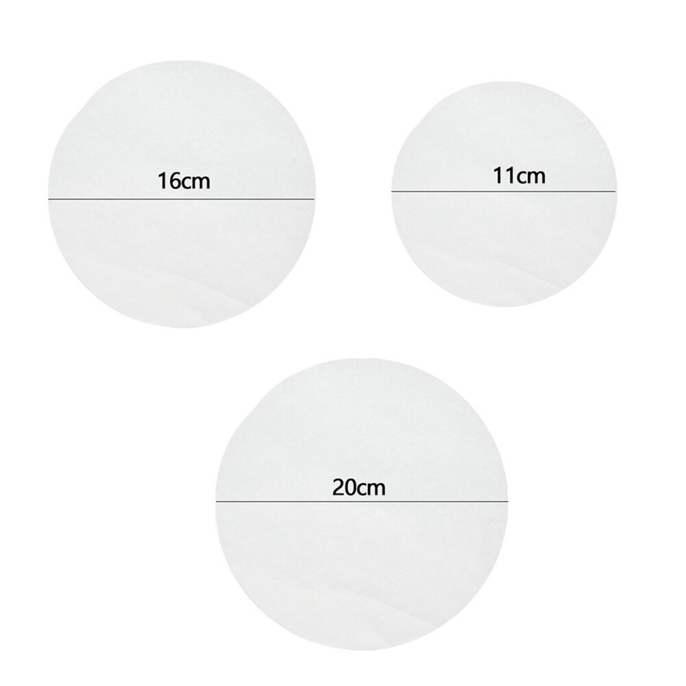 15-32cm 100 pcs NonStick Cookie Sheet Parchment Paper Baking Sheets Pan Line Paper Oil paper butter non-stick paper: 20cm