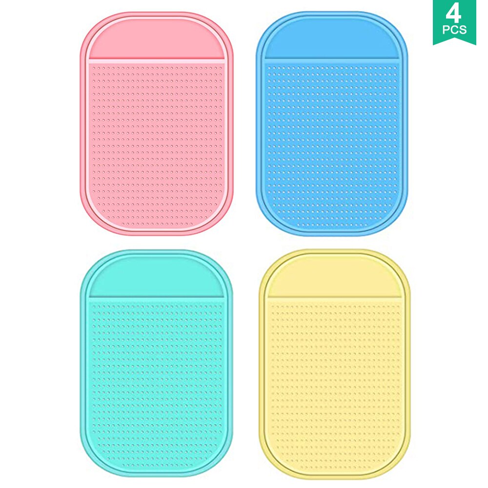2/4/6 Stck Anti-Unterhose Klebrige matt Diamant Malerei Werkzeuge Tablett Nicht-Unterhose Matte Halfter für halten fach Diamant Stickerei Zubehör: 4 Stck mischen Farbe A