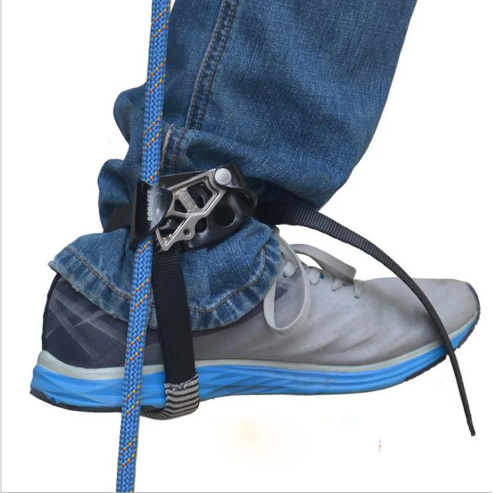 Adults Left Right Foot Ascender Tree Rigging Arborist Caving Safety Equipment Anti-dropping Protector Climbing Accessory