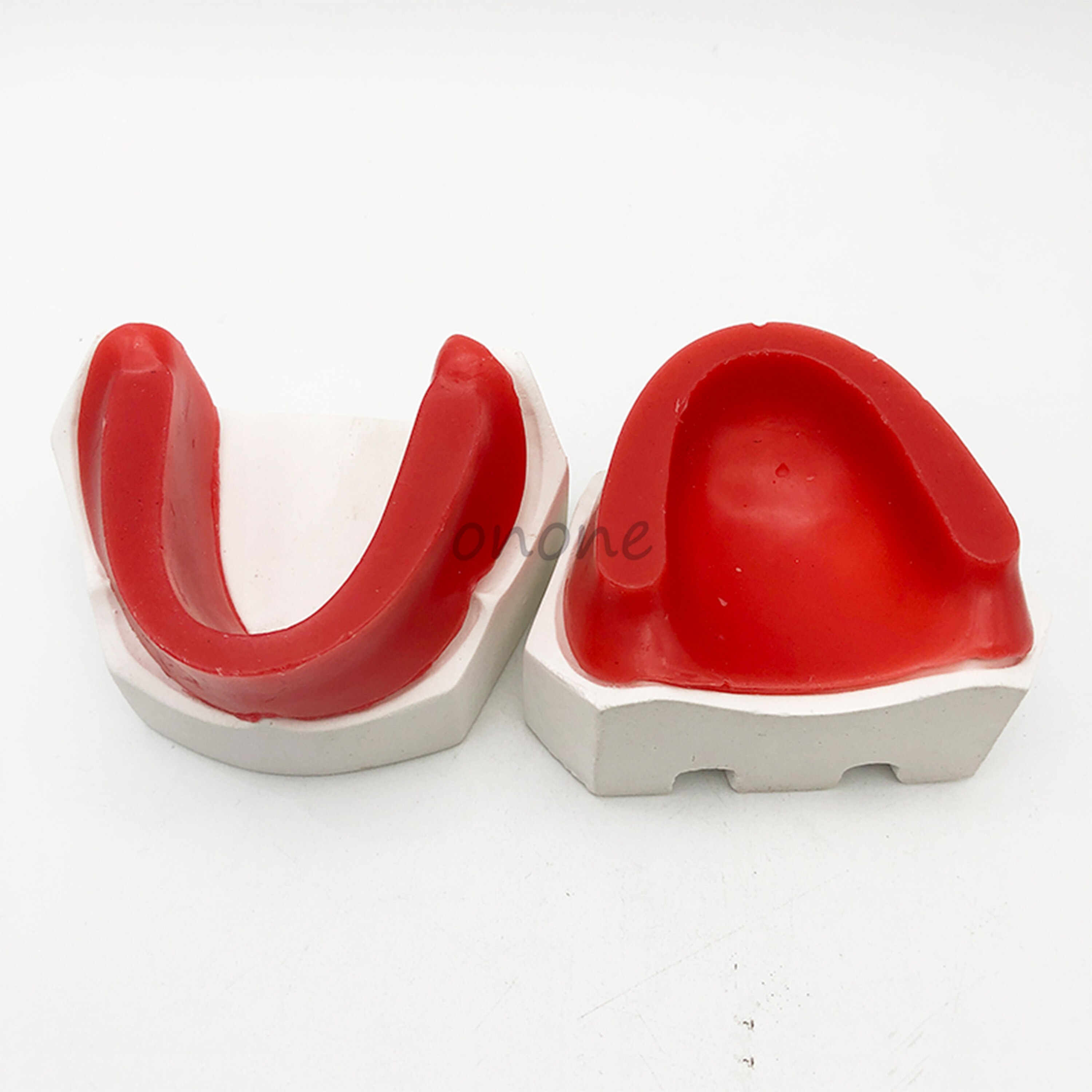 1 pièces Cire Remblai Modèle de Mâchoire Édentée Base de Plâtre Cire Molle Dentaire Modèle D'apprentissage Modèle D'enseignement