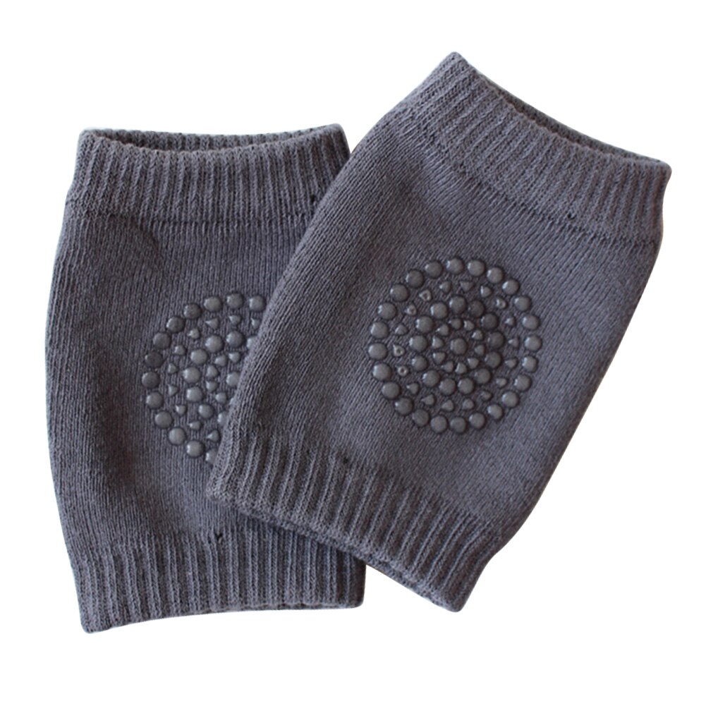 Kids Baby Antislip Kruipen Elleboog Zuigelingen 0-24M Peuters Knee Pads Protector Veiligheid Kneepad Been Warmer Ondersteuning baby Accessoriess: Dark Brown