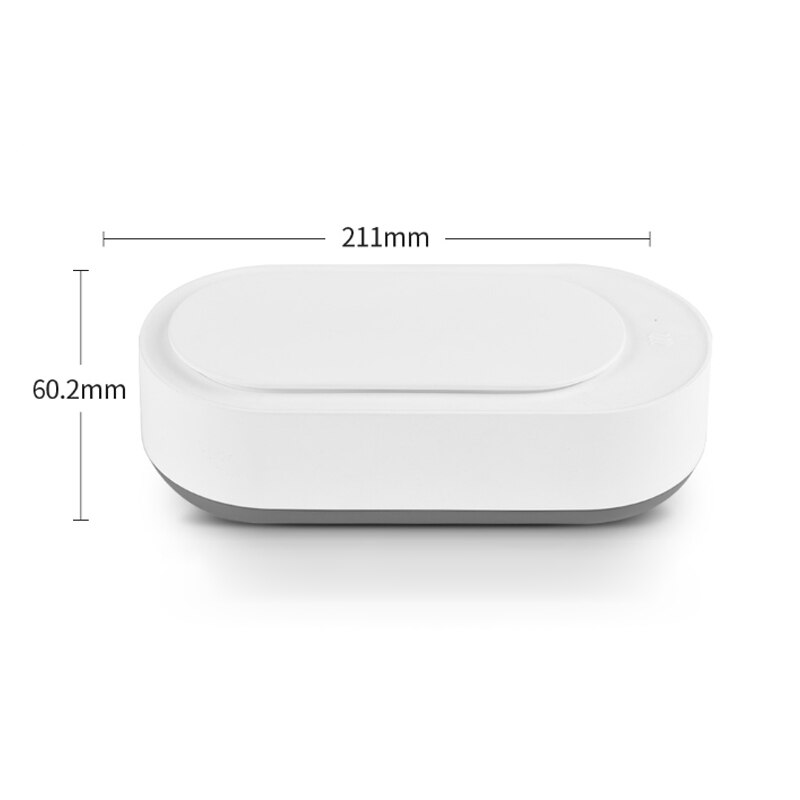 Xiaomi EraClean ultradźwiękowa maszyna czyszcząca zawodowiec 45000hz wibracje o wysokiej częstotliwości typu C ładowanie wydajne okulary czyszczące: Default Title