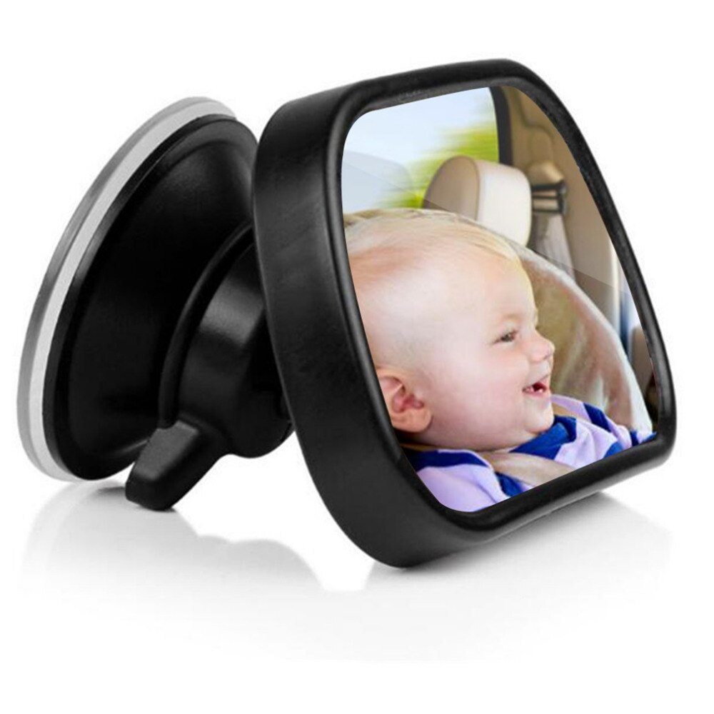 2 In 1 Verstelbare Auto Achterbank View Spiegel met Clip en Sucker voor Baby Kind 360 Graden Verstelbare Auto achterbank Spiegel