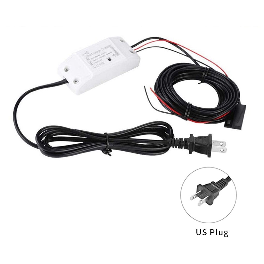 Wifi Schakelaar Smart Garagedeuropener Controller Werk Met Alexa Google Thuis En Iftt Smart Leven/Tuya App Controle: US Plug