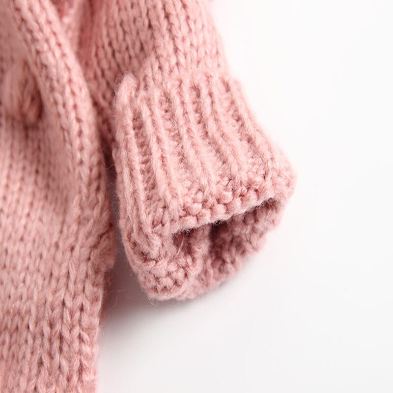 Ball Baby Mantel Jungen Mädchen Langarm betroffen Jacken Kleinkind freundlicher Spitzen Herbst Winter Baby Outwear Kleidung