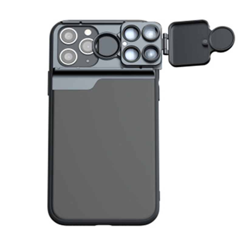 Phone Case Lens Wide Angle Macro Fisheye Portrait Filter Lens,for iPhone 11 Pro
