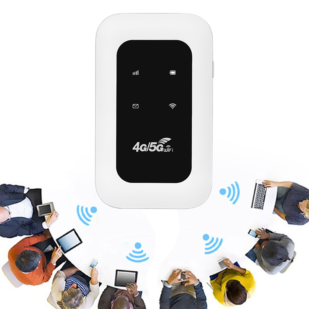 Mobilny router WIFI 4G/5G 150Mbps 4G LTE Router bezprzewodowy 3000mA Przenośny kieszonkowy modem MiFi Mobilny hotspot Wi-Fi z gniazdem karty SIM