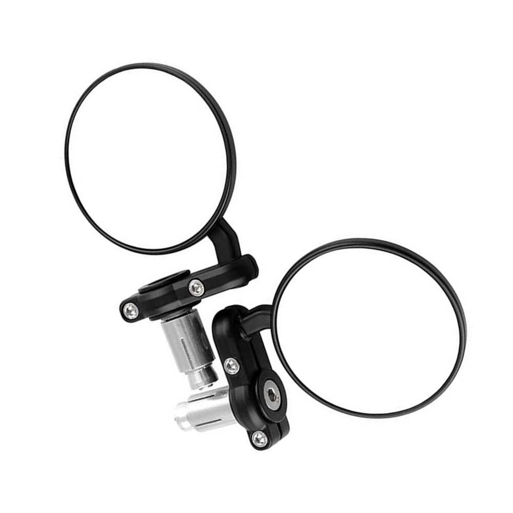 Mb-Mr010-Bk rond Moto miroir Moto guidon fin rétroviseur Moto main barre universelle poignée barre latérale miroir