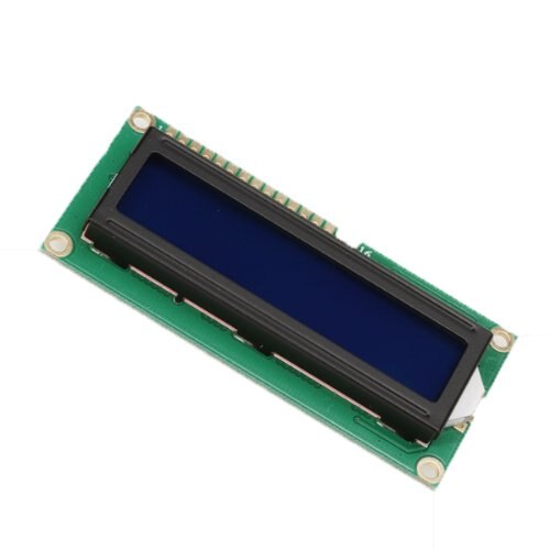 16-Character x 2-Line LCD Module Character Display Sn Blue Backlight: Default Title