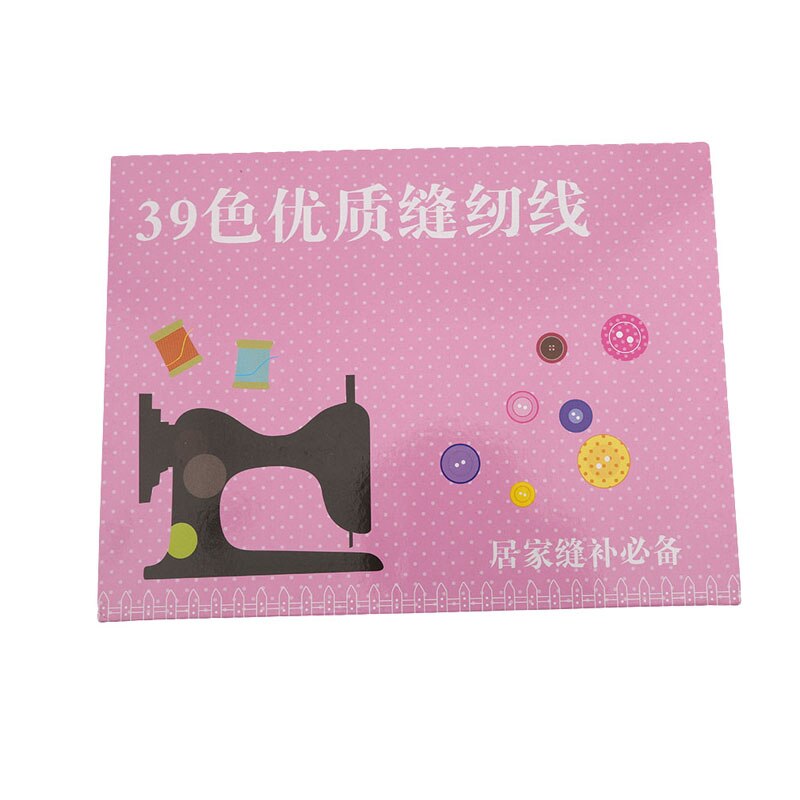 39 Rools Spoons Sewing Box Set Sewing Machine Line with Thick Line Hand Stitching Household Sewing Thread Package Mail Wiring