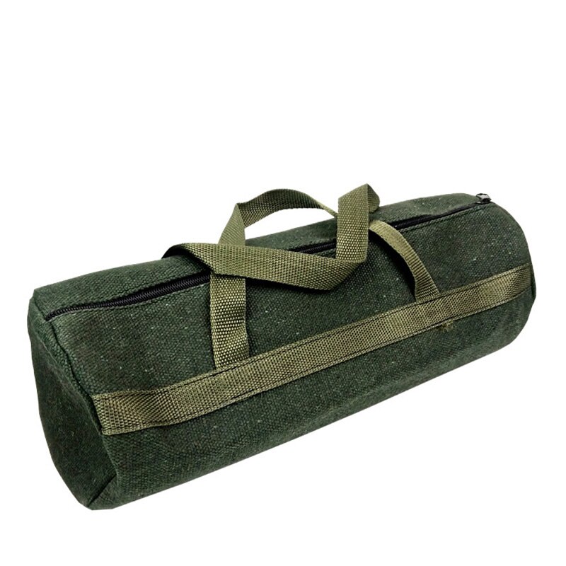 1 st slitstark, tjockare canvas verktygspåse för elverktygsförvaring arrangör bärbar instrumentväska tote bag: 35 x 13cm