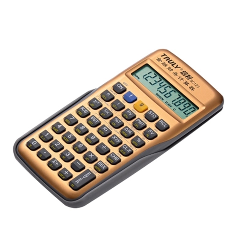 Calculatrice financière vraiment SC123 calculatrice financière examen AFP/CFP