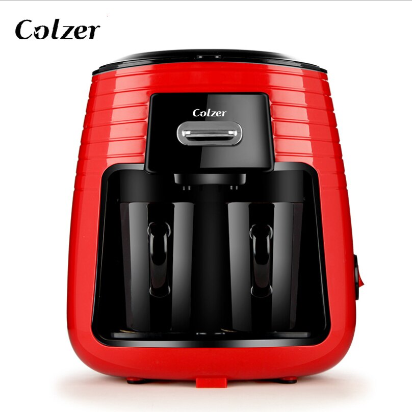COLZER Coffee Machine Drip Machine For Coffee With 2 Cups Concentrated American Double Espresso Coffee Maker Machine For Home: UK
