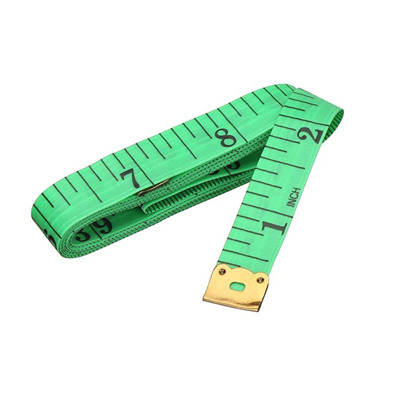 150 Cm/60 "Lichaam Meten Heerser Naaien Maat Meetlint Centimeter Meter Naaien Meetlint Zachte Willekeurige kleur