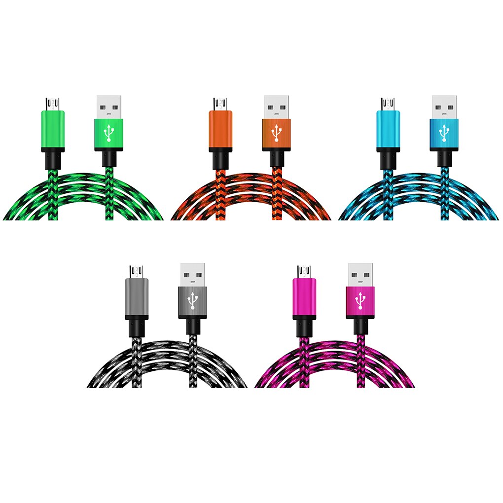 Micro USB Lader Datakabel Mobiele Telefoon Opladen Kabel voor Samsung voor Xiaomi voor Huawei Android Tablet Kabel