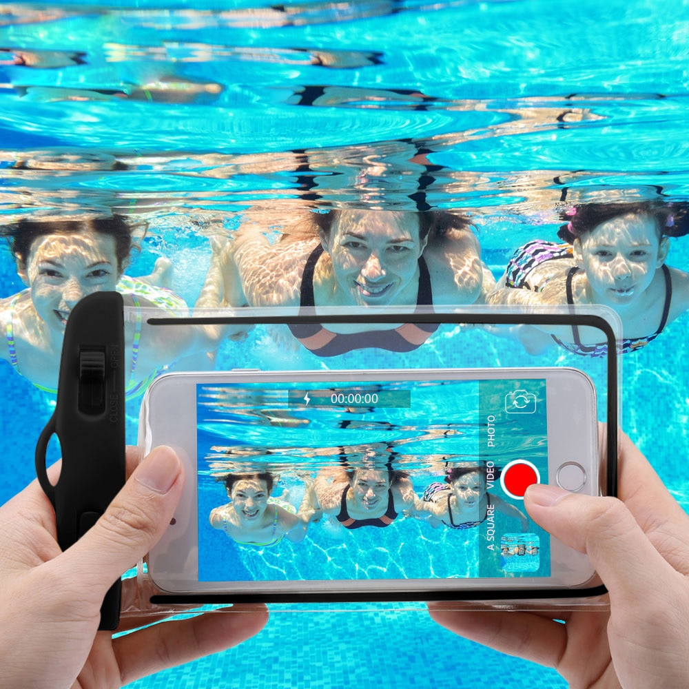 Sacchetto Del Telefono impermeabile deriva Immersioni Nuoto del Sacchetto Cassa Del Sacchetto Asciutto sott'acqua Copertura per Il Telefono di Acqua sport Da Spiaggia Piscina Sci 6 pollici