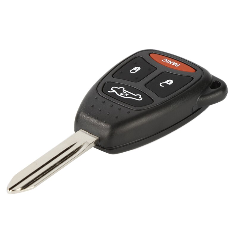 1PCS Durable Black 4buttons Remote Key Fob Shell Case Replacement With Screw For 2005 2006 2007 Jeep Grand Cherokee