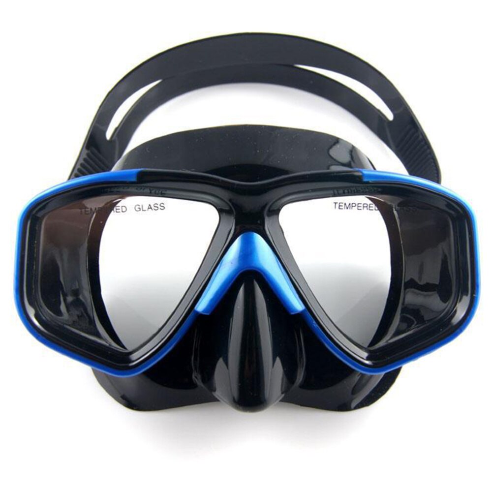 Diving Mask - Anti-Fog Scratch Resistant Panoramic Silicone Skirt Tempered Glass for Scuba Snorkeling Freediving