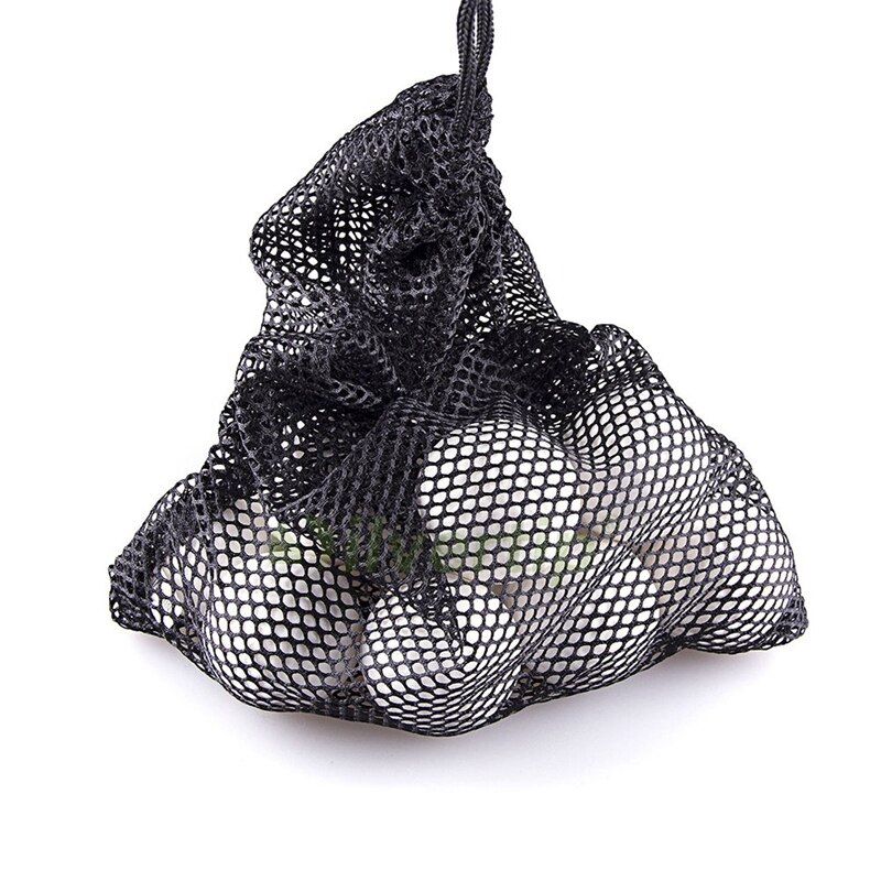 2 Stuks Nylon Mesh Netten Tas Pouch Golf Tennis Carrying Houder Opbergzakken Golf Accessoires