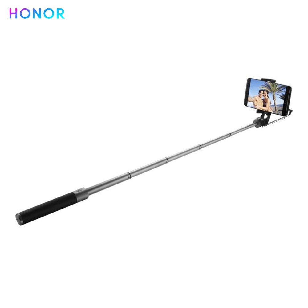 HONOR Selfie Stok Lite Stablizer voor Smartphone met Dual Klem Uitschuifbare Pole 270-Graden Verstelbare Hoofd voor HUAWEI