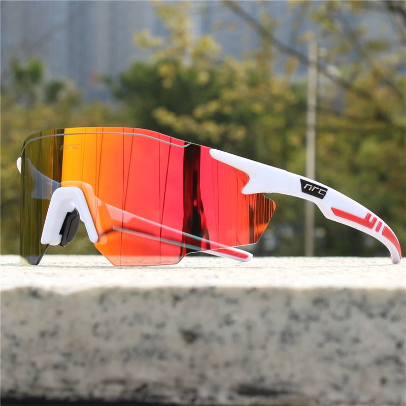 NRC-gafas de sol de ciclismo para hombre y mujer, lentes deportivas para bicicleta de montaña, pesca, senderismo, UV400 TR90