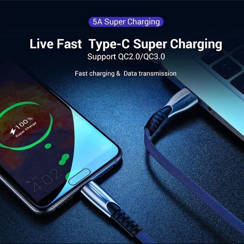 Typ C USB Quick Charge Daten Kabel Für LG K8 K10 G7 G8 K20 K30 K40 K50 Q7 q8 Q60 Stil 4 5 W10 W30 V50 5G Schnelle Ladegerät