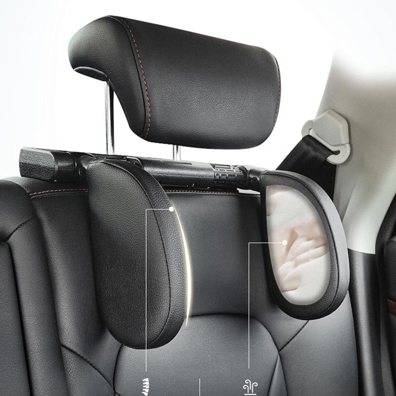 Car sleep headrest neck pillow accessories for Porsche Cayenne Macan Macan S Panamera Cayman Carrera Porsche911 918 Boxster